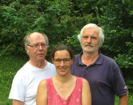 Der Beirat der Solbach-Freise-Stiftung für Zivilcourage: Heiko Limburg, Mechtild Steinhauer und Frajo Hanisch